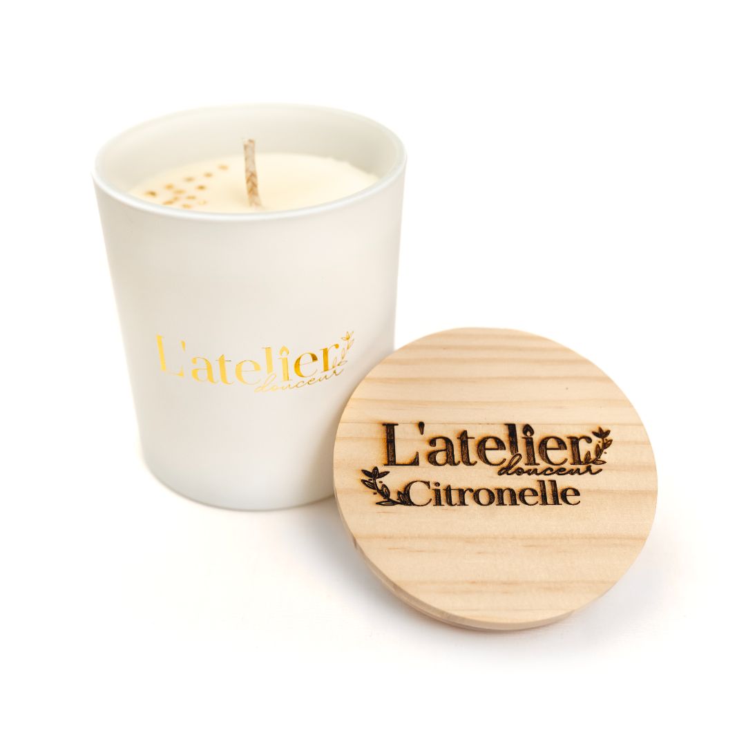 Citronnelle- Bougie artisanale