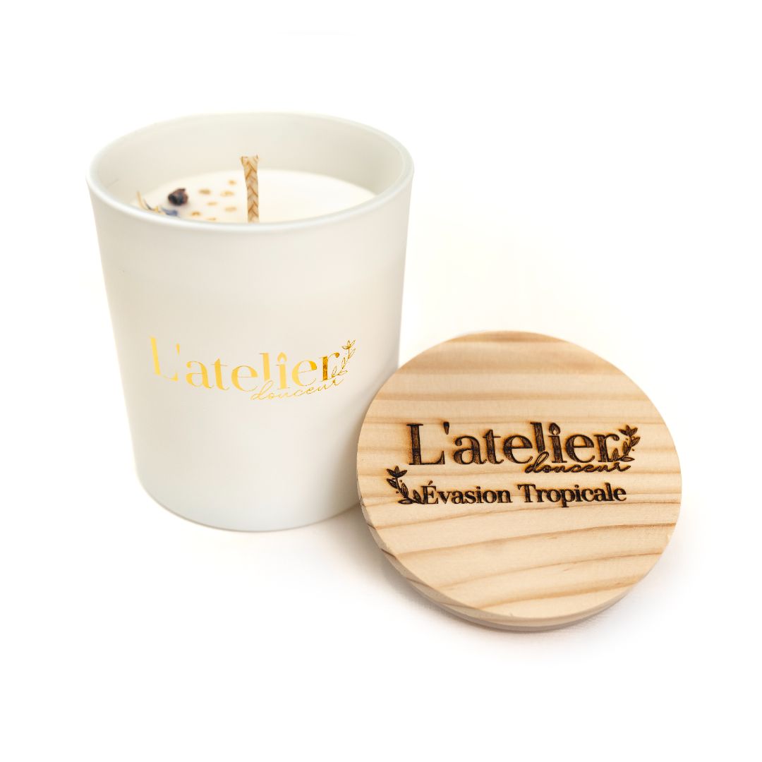 Évasion tropicale - Bougie artisanale