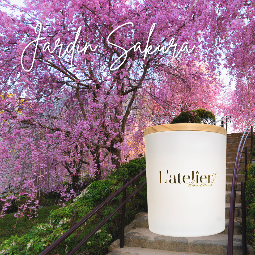 Jardin Sakura - Bougie artisanale