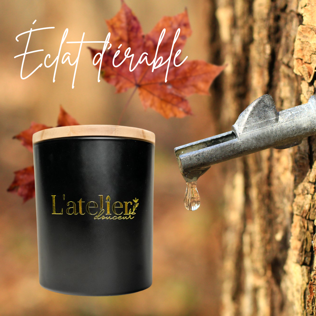 Éclat d'érable - Bougie artisanale