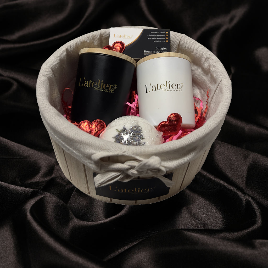 Panier douceur de Saint-Valentin