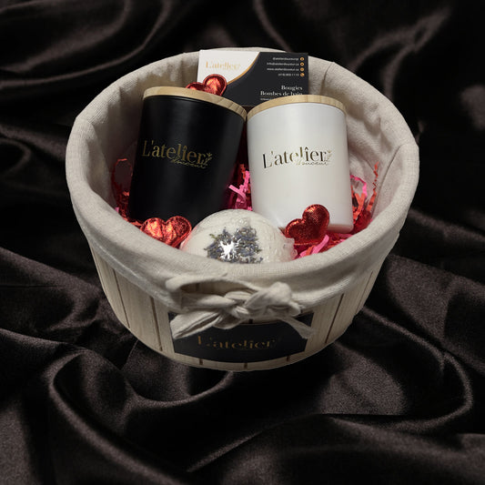 Panier douceur de Saint-Valentin
